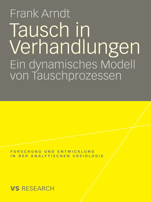 cover image of Tausch in Verhandlungen